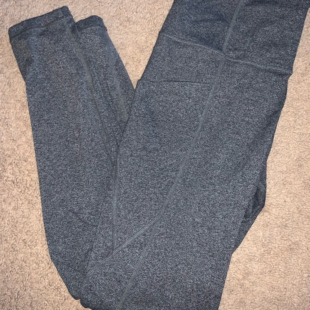 Grey elation pants with pockets